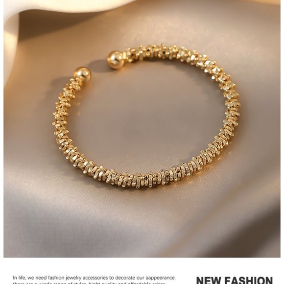 Classic Simple Copper Alloy Jewelry Bracelets - Picture 6 of 8